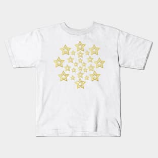 Golden Stars Kids T-Shirt